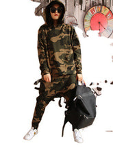 Camouflage 2 Piece Casual Loose Sports Suit